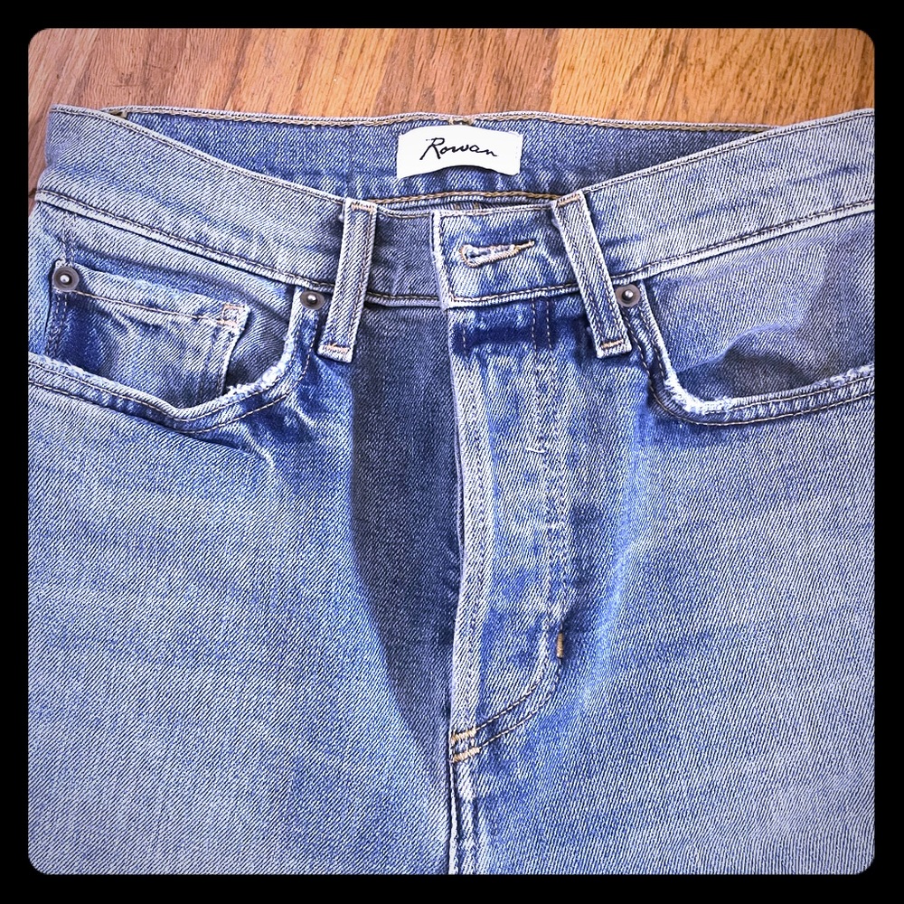 High waisted denim-Rowan